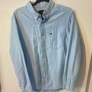 Hurley Light Blue Casual Button-Down Shirt
